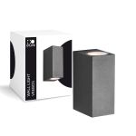 D'Lite Wandlamp Vrebos Zwart Up & Down | IP54 - Geschikt Voor 2x GU10