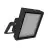 Ledvance LED Floodlight High Mast Aluminium Zwart 470W 70000lm 60D - 740 Koel Wit | IP66 - Symmetrisch - Excl. Driver