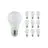 Voordeelpak 10x Noxion Lucent Classic LED E27 Peer Mat 8.5W 806lm - 830 Warm Wit | Vervangt 60W