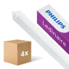 Voordeelpak 4x Philips LED Montagebalk Ledinaire BN021C 15W 1600lm - 840 Koel Wit | 90cm